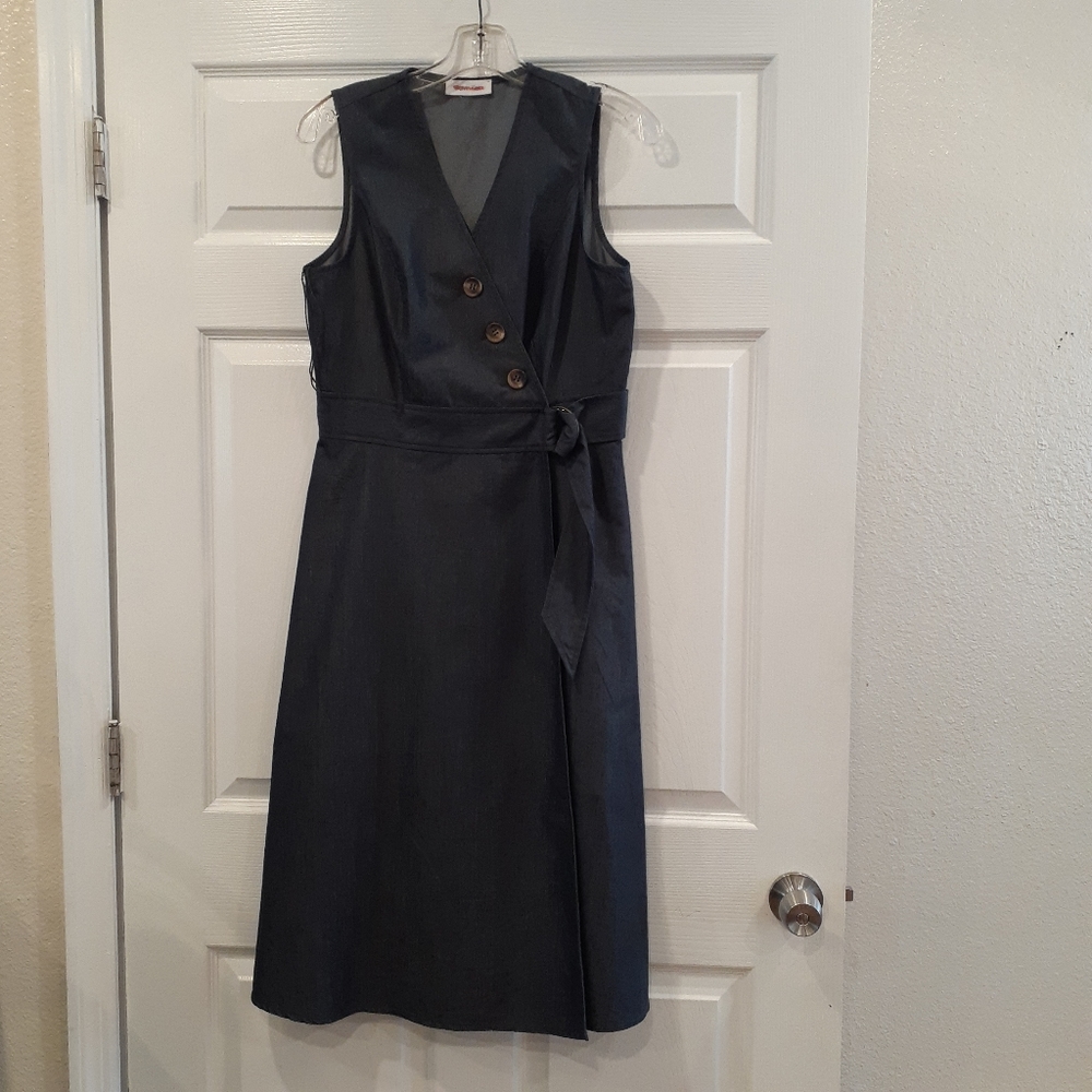 Calvin Klein Navy Jean Dress